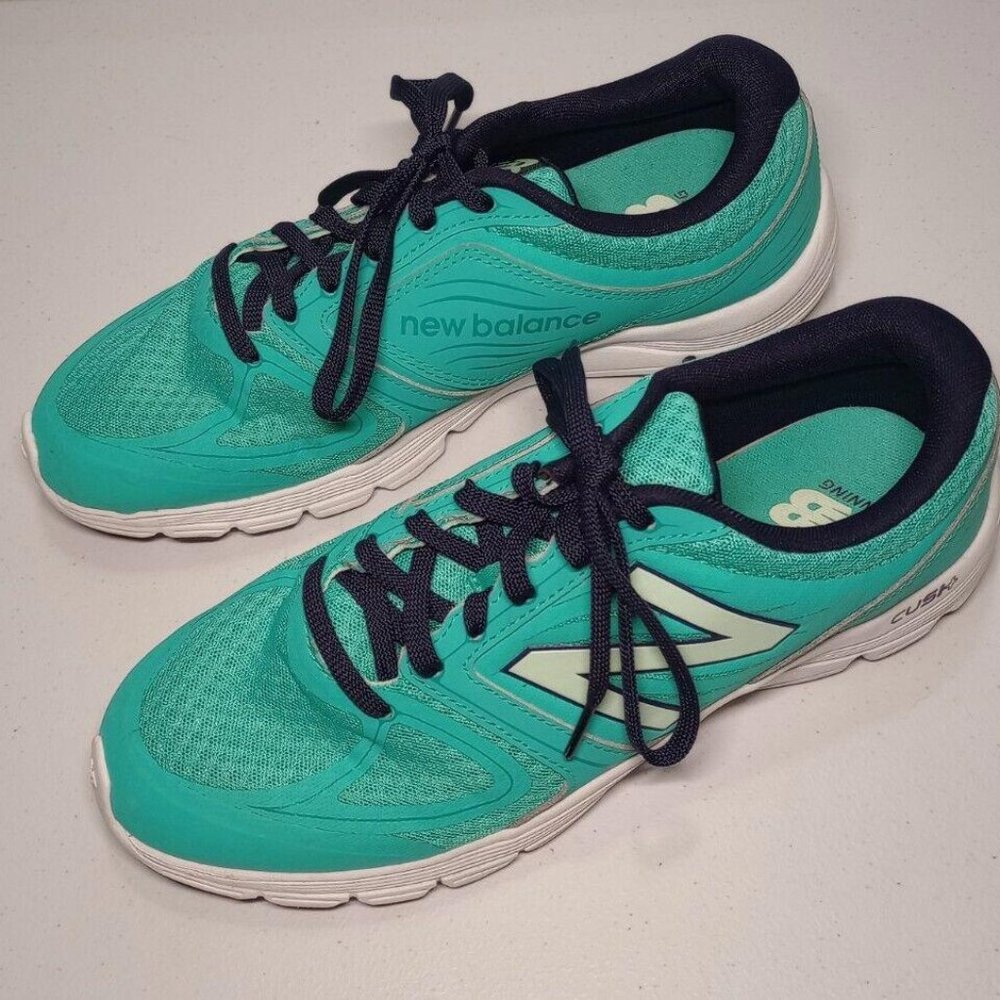 New Balance 575v2 Aqua White Cush Comfort Ride W575LG2 Women's Shoes Size 11